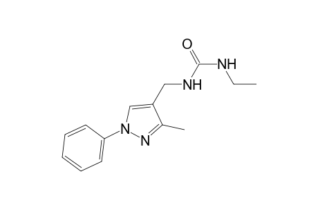 1-Ethyl-3-(3-methyl-1-phenyl-1H-pyrazol-4-ylmethyl)urea