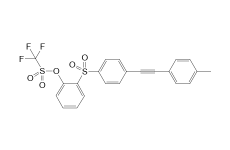 2-[4-(p-Tolylethynyl)phenylsulfonyl]phenyl trifluoromethanesulfonate