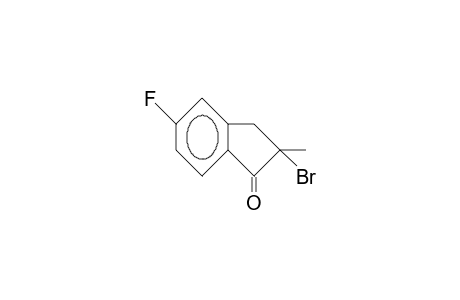 2-Methyl-2-bromo-5-fluoro-1-indanone