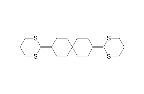 3,9-Bis(2,6-dithiacyclohexylidene)spiro[5.5]undecane