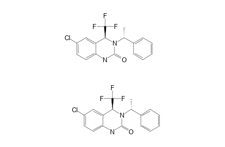 3-[(1R)-1-PHENYLETHYL]-6-CHLORO-4-(TRIFLUOROMETHYL)-1,3,4-TRIHYDROQUINAZOLIN-2-ONE;MAJOR-DIASTEREOMER