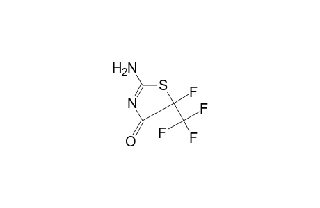 2-Amino-5-fluoro-5-(trifluoromethyl)-1,3-thiazol-4(5H)-one