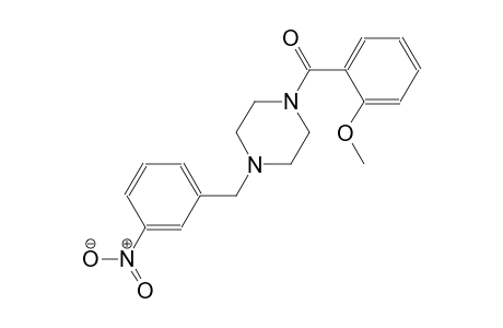 1-(2-methoxybenzoyl)-4-(3-nitrobenzyl)piperazine