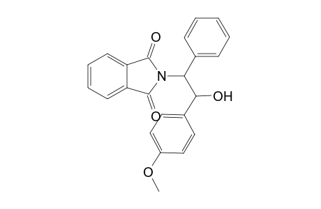 erythro-1-(p-methoxyphenyl)-2-phenyl-2-phthalimidoethanol
