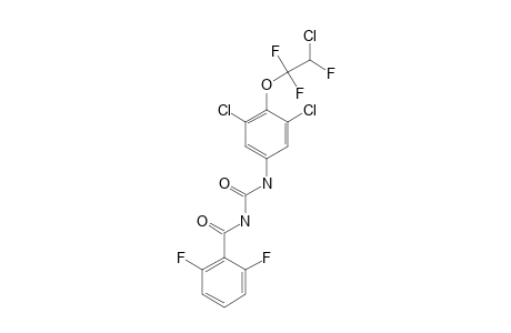 N-[[3,5-dichloro-4-(2-chloro-1,1,2-trifluoroethoxy)phenyl]carbamoyl]-2,6-difluorobenzamide