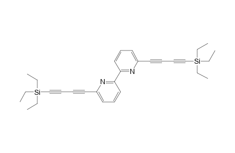 6,6'-Bis[4-(triethylsilyl)-1,3-butadiynyl]-2,2'-bipyridine