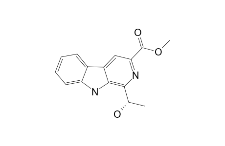 METHYL-(S)-1-(1-HYDROXYETHYL)-9H-PYRIDO-[3,4-B]-INDOLE-3-CARBOXYLATE