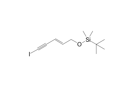 tert-Butyl-[(E)-5-iodanylpent-2-en-4-ynoxy]-dimethyl-silane
