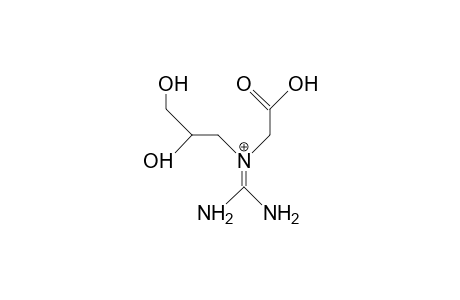 N-(2,3-Dihydroxy-propyl)-glycocyamine cation