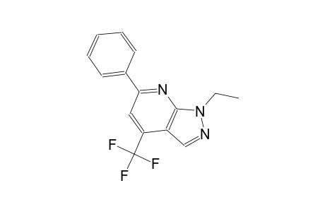 1H-pyrazolo[3,4-b]pyridine, 1-ethyl-6-phenyl-4-(trifluoromethyl)-