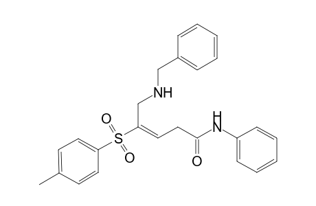 N-Phenyl-3-[(Benzylamino)methy]-3-tosyl-3-butenamide