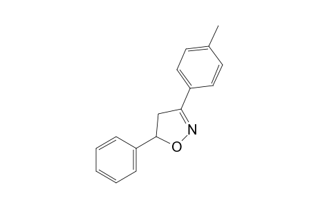 5-phenyl-3-p-tolyl-2-isoxazoline
