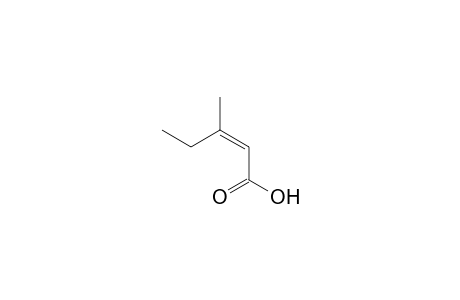 (Z)-3-Methylpent-2-enoic acid