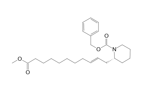 Methyl [11(2S)]-11-[2-[N-[(Benzyloxy)carbonyl]piperidinyl]]-9-undecenoate