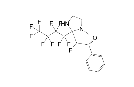 2-fluoranyl-2-[1-methyl-2-[1,1,2,2,3,3,4,4,4-nonakis(fluoranyl)butyl]imidazolidin-2-yl]-1-phenyl-ethanone