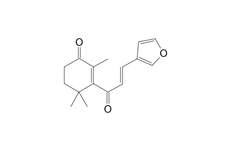 3-[(E)-3-(3-furanyl)-1-oxoprop-2-enyl]-2,4,4-trimethyl-1-cyclohex-2-enone