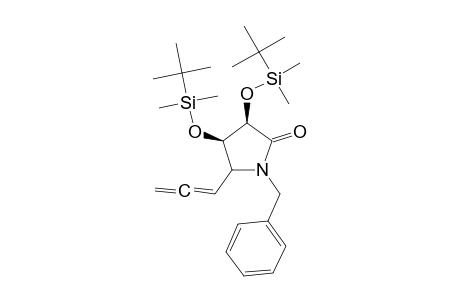 (3R,4R)-3,4-Bis[(tert-Butyldimethylsilyl)oxy]-5-allenyl-1-benzyl-2-pyrrolidineone