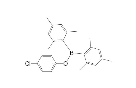 Borinic acid, bis(2,4,6-trimethylphenyl)-, 4-chlorophenyl ester