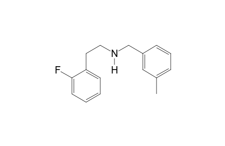 2-(2-Fluorophenyl)-N-(3-methylbenzyl)ethan-1-amine