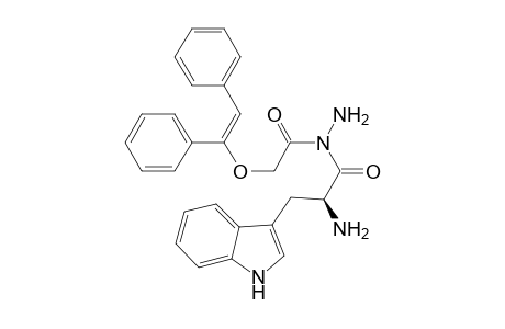 N-(E)-stilbenyloxymethylcarbonyltryptophan hydrazide