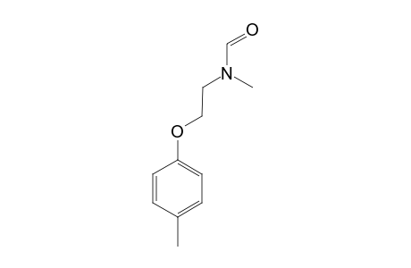 N-METHYL-N-(2-(4-METHYLPHENOXY)-ETHYL-FORMAMIDE;MAJOR-ISOMER