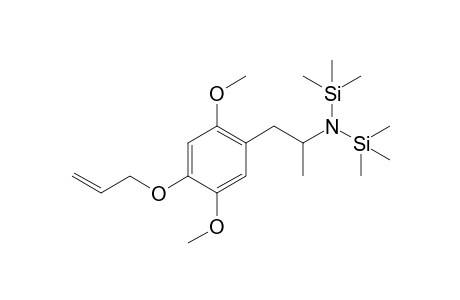 4-Allyloxy-2,5-dimethoxyamphetamine 2TMS