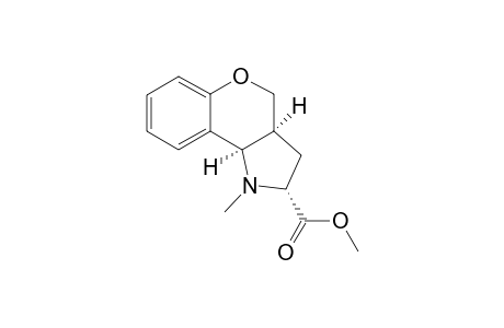 Methyl (2R(*),3aS(*),9bR(*))-1-Methyl-1,2,3,3a,4,9b-hexahydro[1]benzopyrano[4,3-b]pyrrole-2-carboxylate