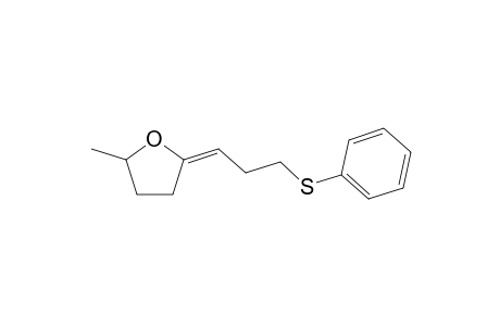 (E)-2-Methyl-5-[3-(phenylthio)prop-1-enyl]tetrafuran