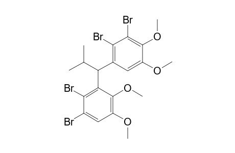 1-(2,3-Dibromo-5,6-dimethoxyphenyl)-1-(2,3-dibromo-4,5-dimethoxyphenyl)-2-methylpropane