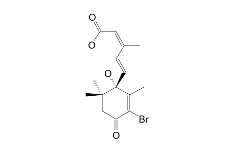 (+)-2Z,4E-5-[(1S)-3-BrOMO-1-HYDROXY-2,6,6-TRIMETHYL-4-OXO-2-CYClOHEXEN-1-YL]-3-METHYL-2,4-PENTADIENOIC-ACID;3'-BrOMO-ABA