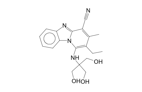 2-Ethyl-3-methyl-1-tris(hydroxymethyl)methylaminopyrido[1,2-a]benzimidazole-4-carbonitrile