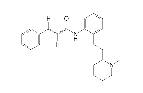 2'-[2-(1-methyl-2-piperidyl)ethyl]cinnamanilide
