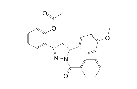 2-[1-benzoyl-5-(4-methoxyphenyl)-4,5-dihydro-1H-pyrazol-3-yl]phenyl acetate
