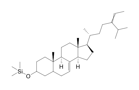 7-Avenasterol (3-hydroxystigmasta-7,24(28)diene), TMS