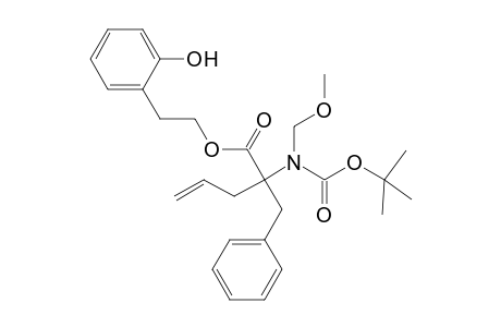 2-Benzyl-2-(tert-Butoxycarbonyl-methoxymethylamino)pent-4-enoic acid 2-(2-hydroxyphenyl)ethyl ester