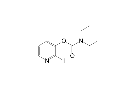 N,N-diethyl-2-iodo-4-methyl-3-pyridyl O-carbamate