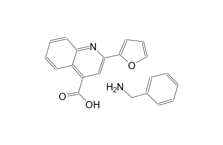 2-(2-furyl)-4-quinolinecarboxylic acid compound with benzylamine (1:1)