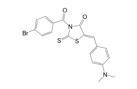 3-(4-Bromo-benzoyl)-5-(4-dimethylamino-benzylidene)-2-thioxo-thiazolidin-4-one