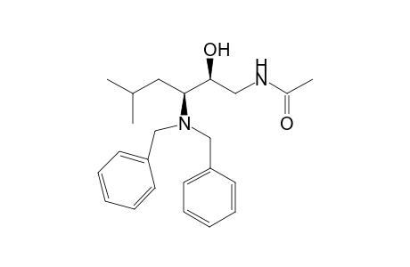 (2S,3S)-N-(3-Dibenzylamino-2-hydroxy-5-methylhexyl)acetamide