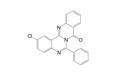 6-Phenyl-2-chloro-3H-quinazolino[4,3-b]quinazolin-8-one