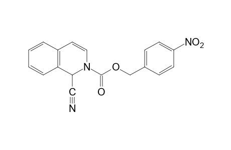 1-cyano-2(1H)-isoqinolinecarboxylic acid, p-nitrobenzyl ester