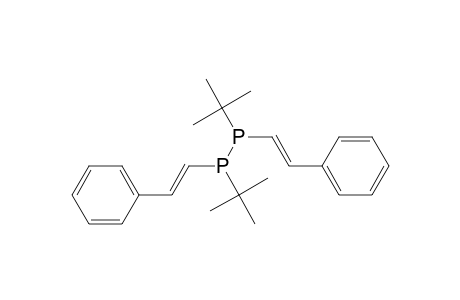 1,2-Di-t-butyl-1,2-distyryldiphosphane