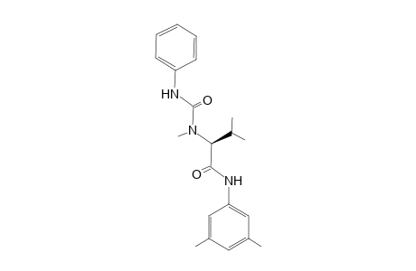 (S) N-Methyl-N-[1-(N''-(3,5-dimethylphenyl)carbamyl)-2-methylpropyl]-N'-phenylurea