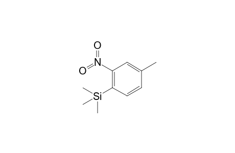 3-Methyl-1-nitro-6-trimethylsilylbenzene