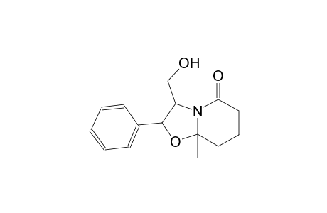 (8aR)-3-(hydroxymethyl)-8a-methyl-2-phenylhexahydro-5H-[1,3]oxazolo[3,2-a]pyridin-5-one