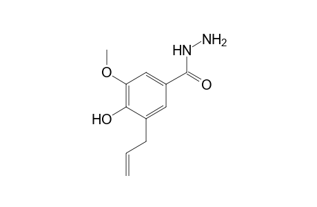 5-ALLYLVANILLIC ACID, HYDRAZIDE