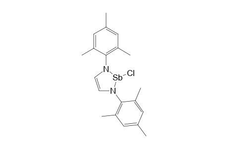 2-Chloro-1,3-dimesityl-1,3,2-diazastibolene
