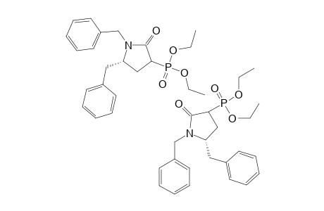 DIETHYL-(5S)-(1,5-DIBENZYLPYRROLIDIN-2-ON-3-YL)-PHOSPHONATE