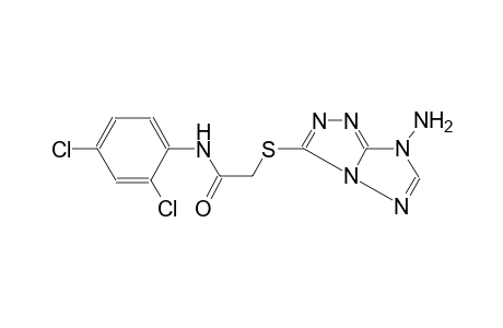 acetamide, 2-[(7-amino-7H-[1,2,4]triazolo[4,3-b][1,2,4]triazol-3-yl)thio]-N-(2,4-dichlorophenyl)-