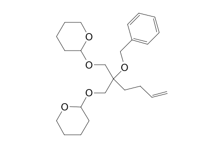 2-Benzyloxy-1-(tetrahydropyran-2-yloxy)-2-(terthydropyran-2-yloxymethyl)-5-hexene